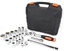 22PC 1/2 Inch Drive Socket Set